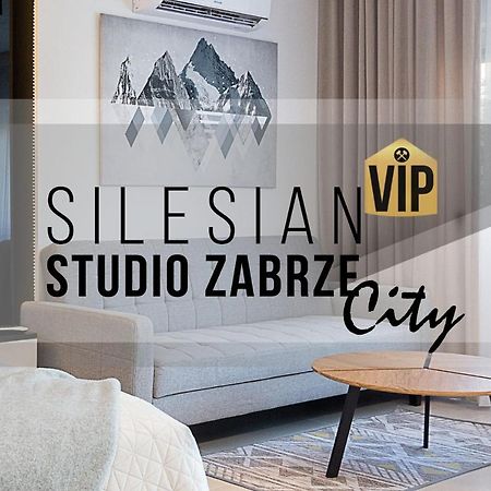 Studio Silesian Vip City Centrum Free Parking Hindenburg Exterior foto