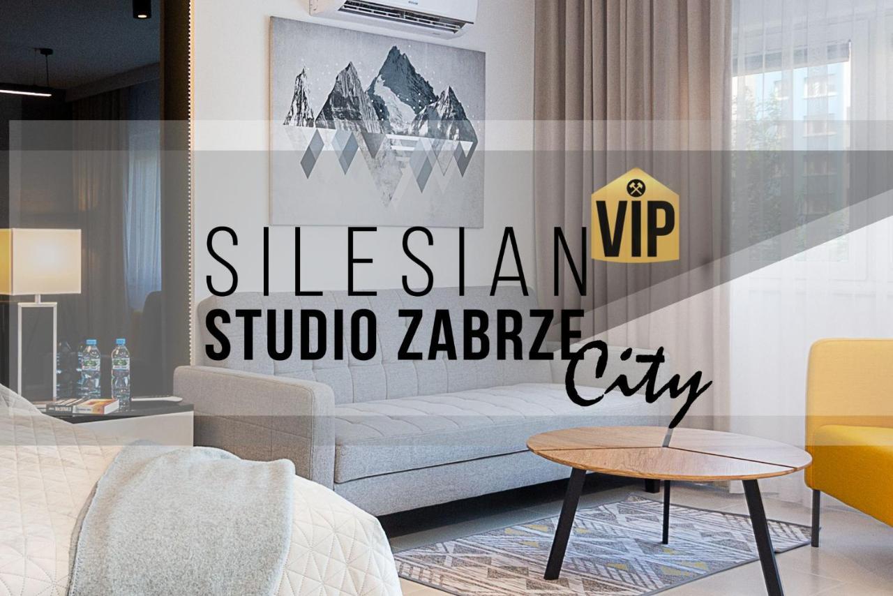 Studio Silesian Vip City Centrum Free Parking Hindenburg Exterior foto